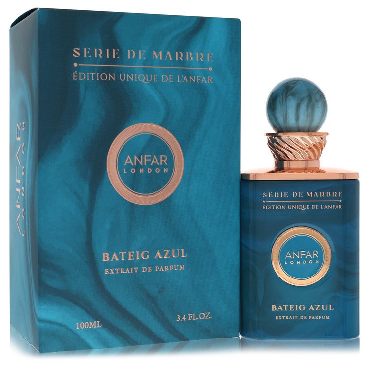 Anfar London Bateig Azul Extrait De Parfum Spray By Anfar for Men 3.4 oz