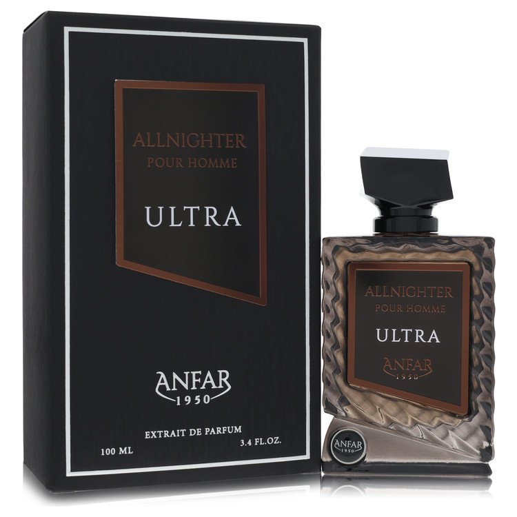 Anfar All Nighter Ultra Extrait De Parfum Spray By Anfar for Men 3.4 oz