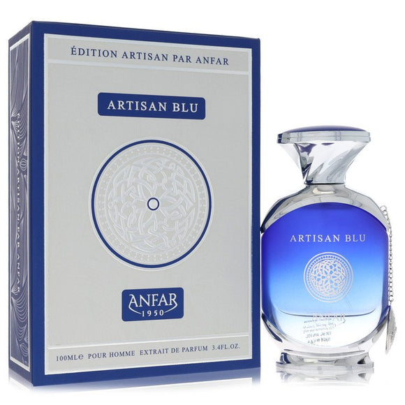 Anfar Artisan Blu Extrait De Parfum Spray By Anfar for Men 3.4 oz