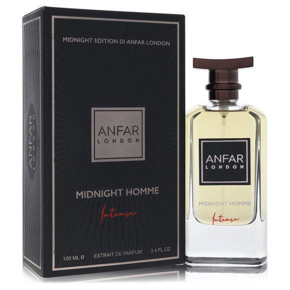Anfar London Midnight Homme Intense Extrait De Parfum Spray By Anfar for Men 3.4 oz