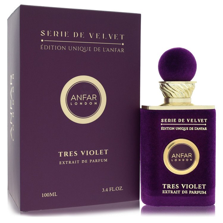 Anfar London Tres Violet Extrait De Parfum Spray By Anfar for Women 3.4 oz