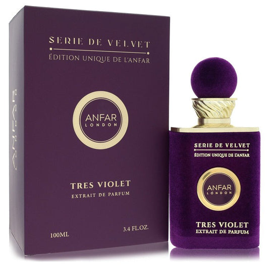 Anfar London Tres Violet Extrait De Parfum Spray By Anfar for Women 3.4 oz