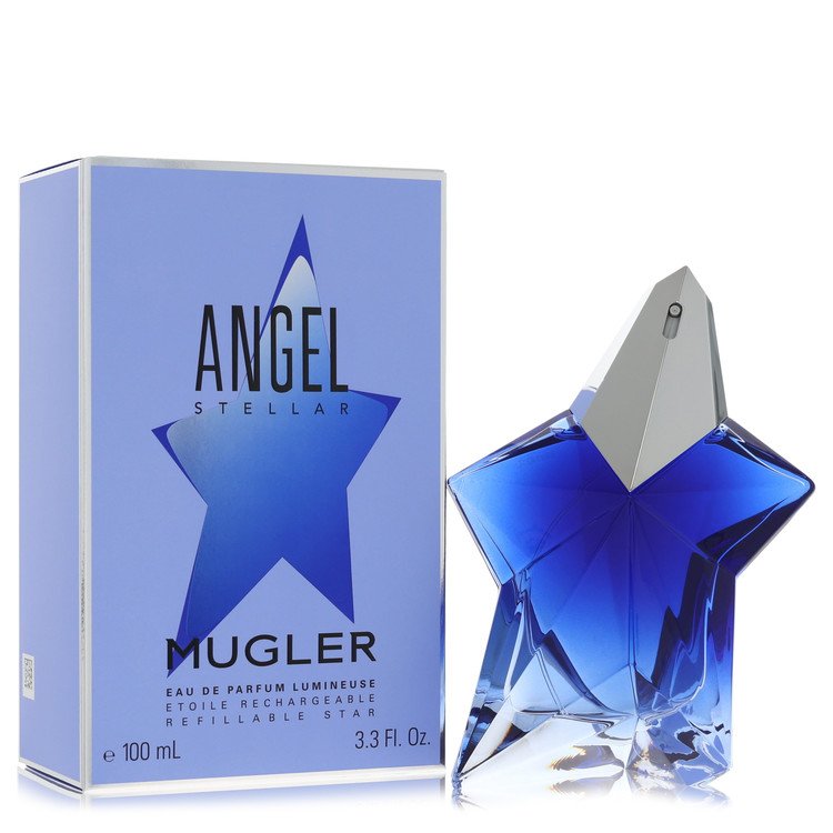 Angel Stellar Lumineuse Eau De Parfum Refillable Spray By Thierry Mugler 3.3 oz for Women