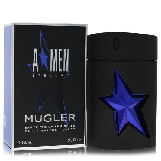 Angel Stellar Lumineuse Eau De Parfum Spray By Thierry Mugler 3.3 oz for Men