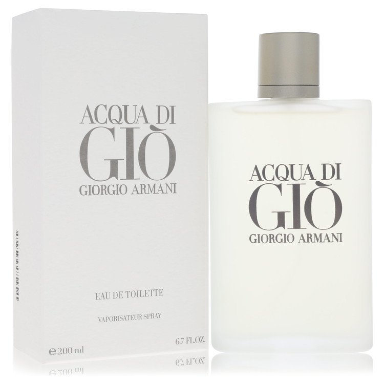 Acqua Di Gio Eau De Toilette Spray By Giorgio Armani for Men 6.7 oz