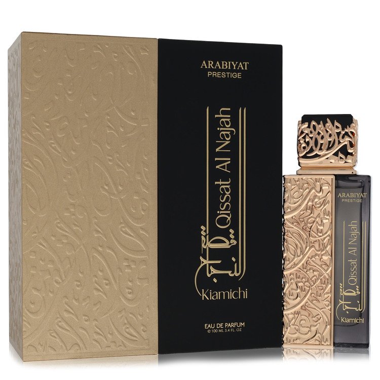 Arabiyat Prestige Qissat Al Najah Kiamichi Eau De Parfum Spray By Arabiyat Prestige for Men 3.4 oz