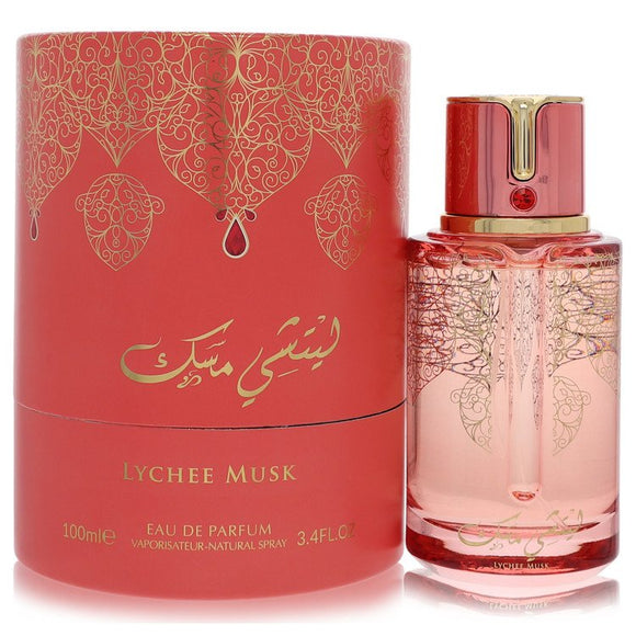 Arabiyat Prestige Lychee Musk Eau De Parfum Spray (Unisex) By Arabiyat Prestige for Women 3.4 oz