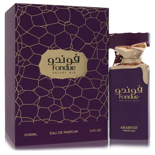 Arabiyat Prestige Fondue Velvet Dip Eau De Parfum Spray By Arabiyat Prestige for Women 3.4 oz