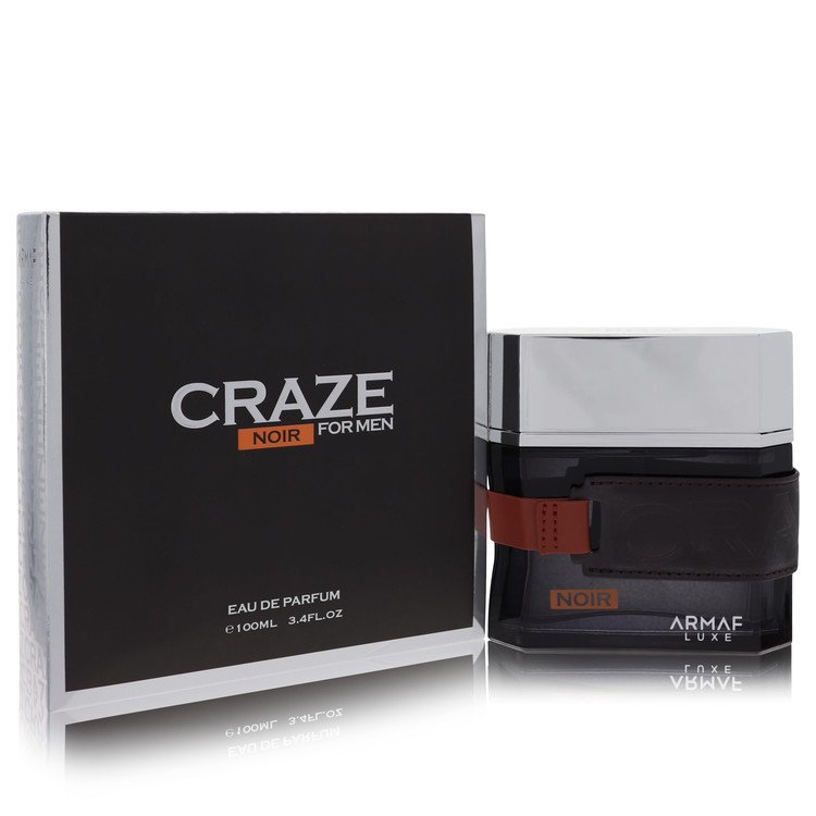 Armaf Craze Noir Eau De Parfum Spray By Armaf for Men 3.4 oz