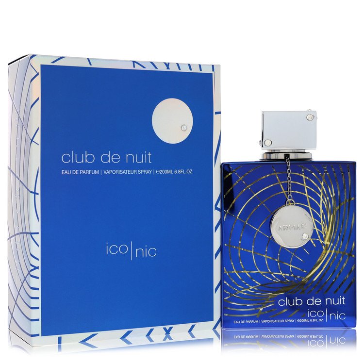 Armaf Club De Nuit Iconic Blue Eau De Parfum Spray By Armaf for Men 6.8 oz