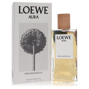 Aura Loewe Pink Magnolia Eau De Parfum Spray By Loewe for Women 3.4 oz
