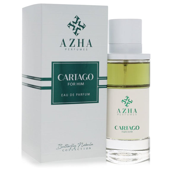 Azha Cartago Eau De Parfum Spray By Azha for Men 3.3 oz