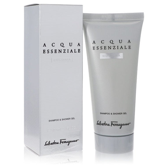 Acqua Essenziale Colonia Shower Gel By Salvatore Ferragamo for Men 3.4 oz