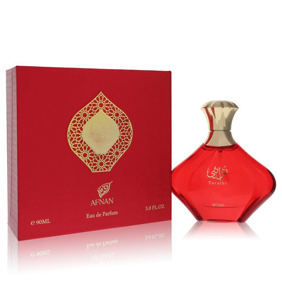 Afnan Turathi Red Eau De Parfum Spray By Afnan for Women 3 oz
