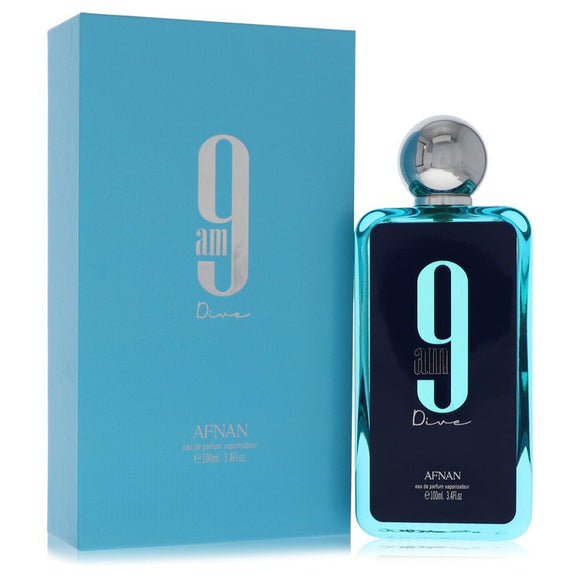 Afnan 9am Dive Cologne By Afnan Eau De Parfum Spray (Unisex) for Men 3.4 oz