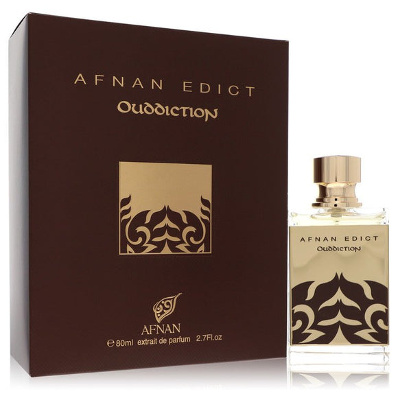 Afnan Edict Ouddiction Perfume By Afnan Extrait De Parfum Spray (Unisex) for Women 2.7 oz