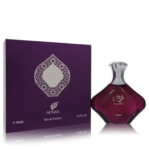 Afnan Turathi Purple Eau De Parfum Spray By Afnan for Women 3 oz
