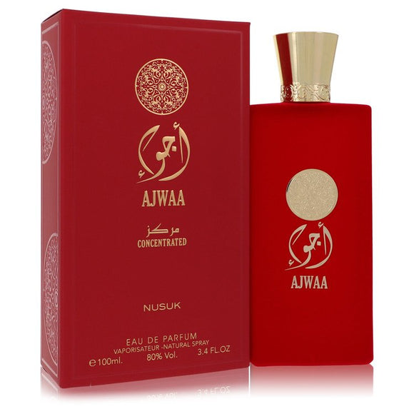 Ajwaa Concentrated Eau De Parfum Spray (Unisex) By Nusuk for Men 3.4 oz