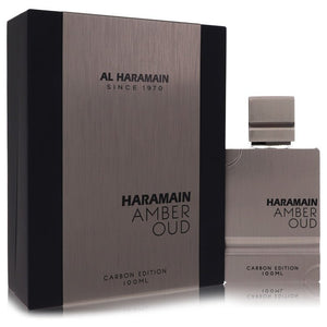 Al Haramain Amber Oud Carbon Edition Eau De Parfum Spray (Unisex) By Al Haramain for Men 3.4 oz