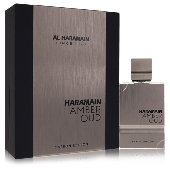 Al Haramain Amber Oud Carbon Edition Eau De Parfum Spray (Unisex) By Al Haramain for Men 2 oz