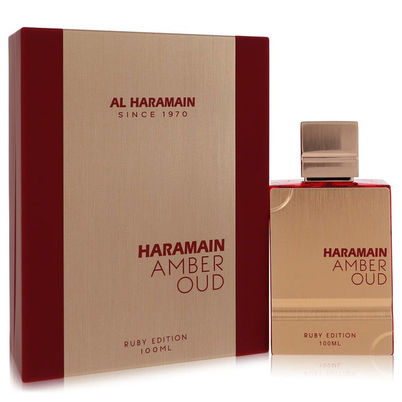 Al Haramain Amber Oud Ruby Perfume By Al Haramain Eau De Parfum Spray (Unisex) for Women 3.4 oz