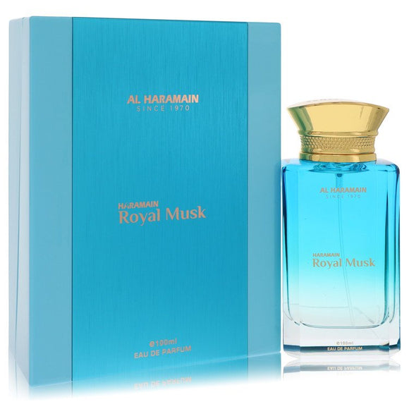 Al Haramain Royal Musk Cologne By Al Haramain Eau De Parfum Spray (Unisex) for Men 3.3 oz