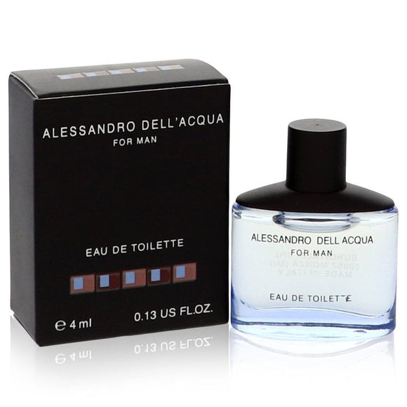 Alessandro Dell Acqua Cologne By Alessandro Dell Acqua Mini EDT Spray for Men 0.13 oz
