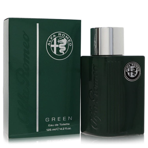 Alfa Romeo Green Cologne By Alfa Romeo Eau De Toilette Spray for Men 4.2 oz