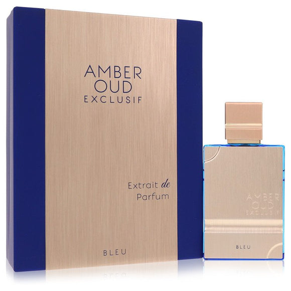 Amber Oud Exclusif Bleu Eau De Parfum Spray (Unisex) By Al Haramain for Men 2 oz