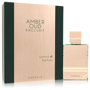 Amber Oud Exclusif Emerald Eau De Parfum Spray (Unisex) By Al Haramain for Men 2 oz