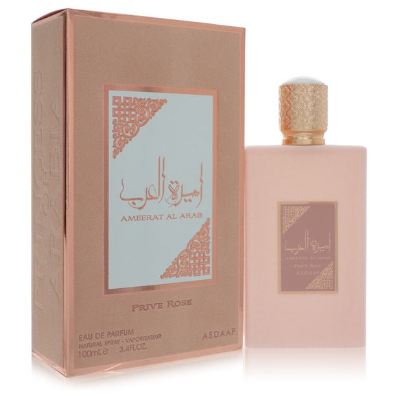 Ameerat Al Arab Prive Rose Perfume By Asdaaf Eau De Parfum Spray (Unisex) for Women 3.4 oz