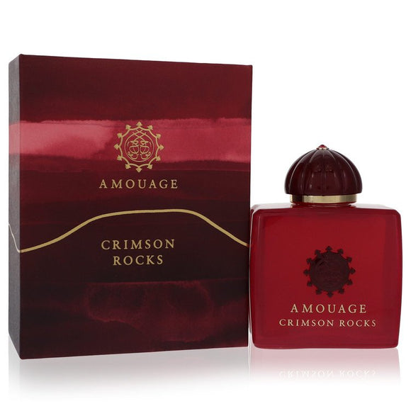 Amouage Crimson Rocks Eau De Parfum Spray (Unisex) By Amouage for Women 3.4 oz