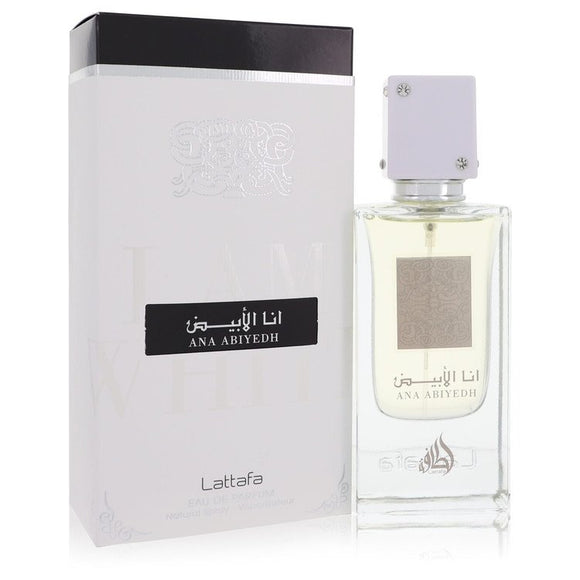 Ana Abiyedh I Am White Eau De Parfum Spray (Unisex) By Lattafa for Women 2 oz