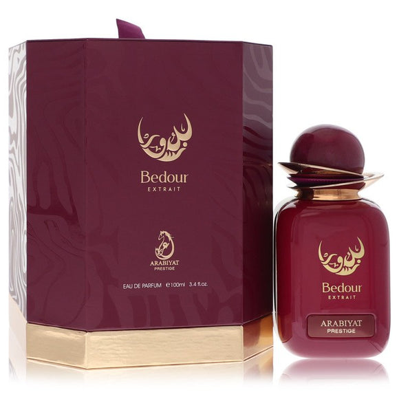 Arabiyat Prestige Bedour Extrait Cologne By Arabiyat Prestige Eau De Parfum Spray (Unisex) for Men 3.4 oz