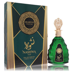 Arabiyat Prestige Nashwa Oud Cologne By Arabiyat Prestige Eau De Parfum Spray (Unisex) for Men 3.4 oz
