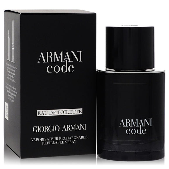Armani Code Cologne By Giorgio Armani Eau De Toilette Spray Refillable for Men 1.7 oz