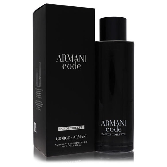 Armani Code Cologne By Giorgio Armani Eau De Toilette Spray Refillable for Men 6.7 oz