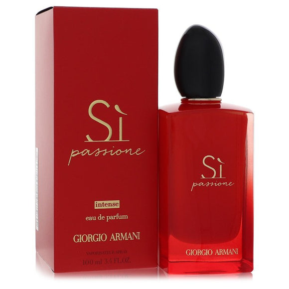 Armani Si Passione Intense Eau De Parfum Spray By Giorgio Armani for Women 3.4 oz