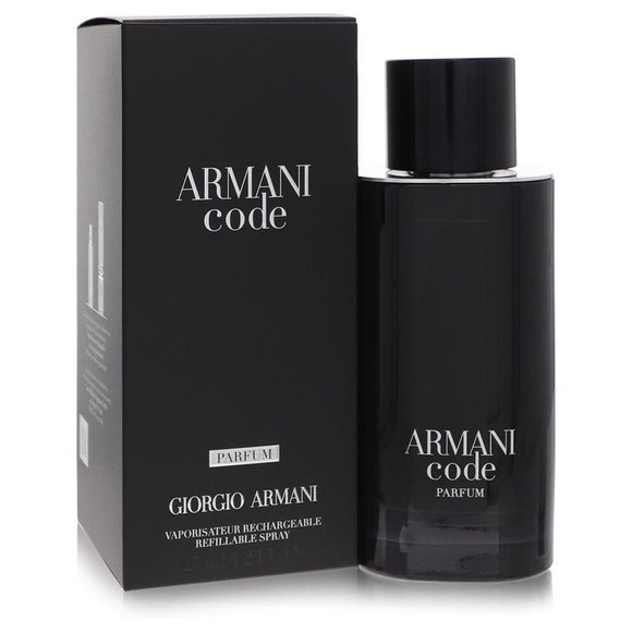 Armani Code Cologne By Giorgio Armani Eau De Parfum Spray Refillable for Men 4.2 oz