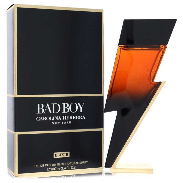 Bad Boy Elixir Eau De Parfum Spray By Carolina Herrera for Men 3.4 oz