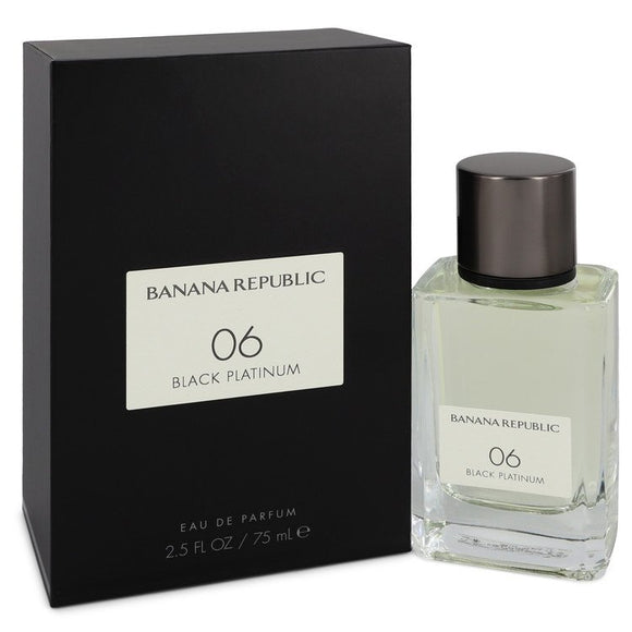 Banana Republic 06 Black Platinum Eau De Parfum Spray (Unisex) By Banana Republic for Women 2.5 oz