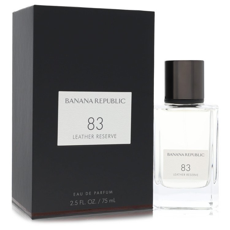 Banana Republic 83 Leather Reserve Eau De Parfum Spray (Unisex) By Banana Republic for Men 2.5 oz
