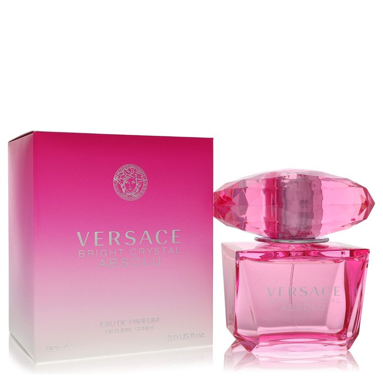 Bright Crystal Absolu Eau De Parfum Spray By Versace for Women 3 oz