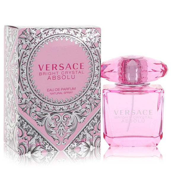 Bright Crystal Absolu Eau De Parfum Spray By Versace for Women 1 oz