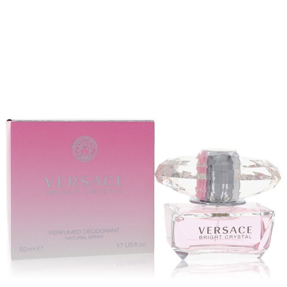 Bright Crystal Deodorant Spray By Versace for Women 1.7 oz