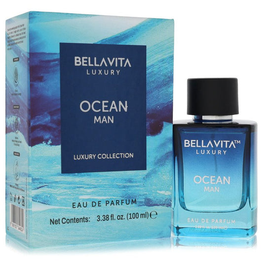 Bellavita Luxury Ocean Eau De Parfum Spray By Bellavita 3.38 oz for Men