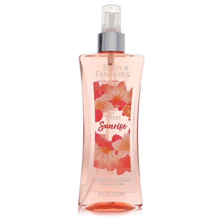 Body Fantasies Signature Sweet Sunrise Fantasy Body Spray By Parfums De Coeur for Women 8 oz