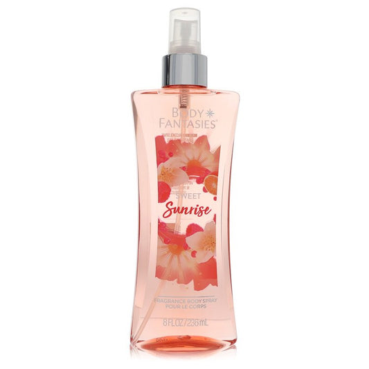 Body Fantasies Signature Sweet Sunrise Fantasy Body Spray By Parfums De Coeur for Women 8 oz
