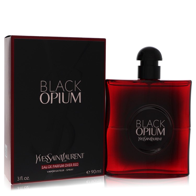 Black Opium Over Red Perfume By Yves Saint Laurent Eau De Parfum Spray for Women 3 oz