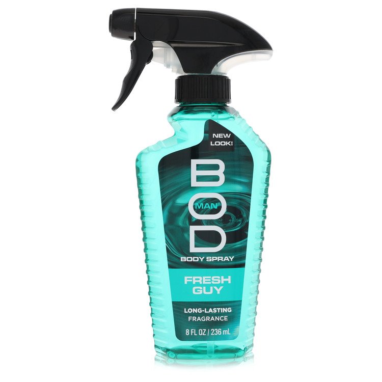 Bod Man Fresh Guy Fragrance Body Spray By Parfums De Coeur for Men 8 oz